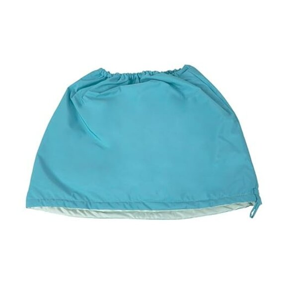 KAV Luxury Triple Layer Shower Cap (Satin) for Women, Reusable Waterproof - Blue - Picture 6 of 6